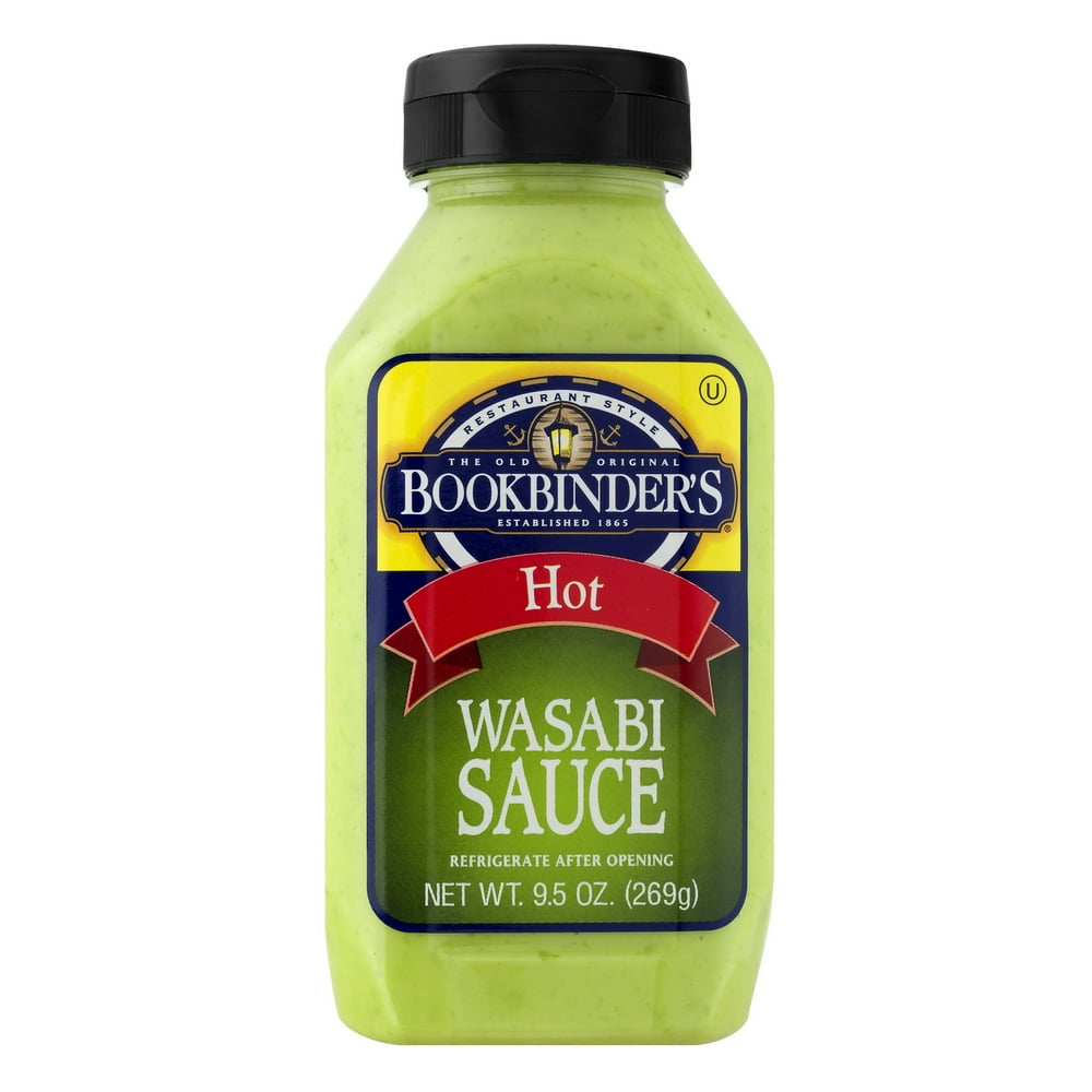 Bookbinders Orginal Hot Wasabi Sauce, 9.5 Oz