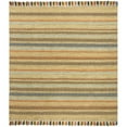 thumbnail image 4 of SAFAVIEH Montauk Lorenzo Striped Cotton Area Rug, Green/Multi, 3' x 5', 4 of 7
