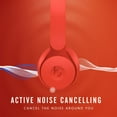 thumbnail image 4 of Restored Beats Solo Pro Wireless Noise Cancelling On-Ear Headphones - H1 Chip, Class 1 Bluetooth, Transparency, 22 Hours of Listening Time, Built-In Microphone - (Red), 4 of 7