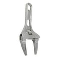 thumbnail image 1 of Llave inglesa, llave de baño, llave ajustable de aluminio, llave ajustable para desagüe de lavabo, herramientas de reparación de tuberías de baño, diseño personalizado, 1 of 12