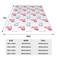 thumbnail image 3 of Sikiie Red Squirrel And Blue Rabbit Ultra-Soft Micro flannel Blanket Luxury All Seasons Warm Blanket for Bedding Sofa and Travel (4 sizes)-60"x50", 3 of 7