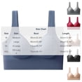 thumbnail image 4 of Stamzod Push Up Bras for Women No Underwire Seamless Sports Bra Supportive Wireless T Shirt Bra, 4 of 6