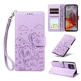 thumbnail image 1 of Funda Cartera GANGXUN con Diseño de Perrito en Relieve para Motorola Moto G75 5G , Protección 360° con Ranuras y Correa Desmontable, 1 of 6