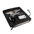 thumbnail image 2 of HELLHERO Polyester Fabric Book Cover Sleeve Pouch for Mother Book Lovers Gifts for Paperbacks Hardcover Notebook Bible Journal Textbooks Decorative Design, 2 of 8
