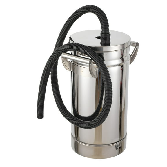 NICCOO 8L Small Fluidized Hopper for Coating Machine Stainless Steel 304