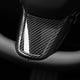 thumbnail image 4 of Cubierta Interior de coche para modelo 3 Y 2017-2020, embellecedor de parche de marco protector de volante de fibra de carbono, 4 of 5