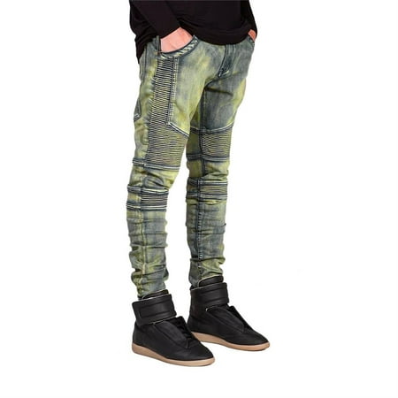 Comfortable Denim Trousers Elastic Jeans Casual Slim Men Jeans Long Pants