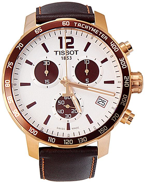 quickster chronograph black dial men's watch