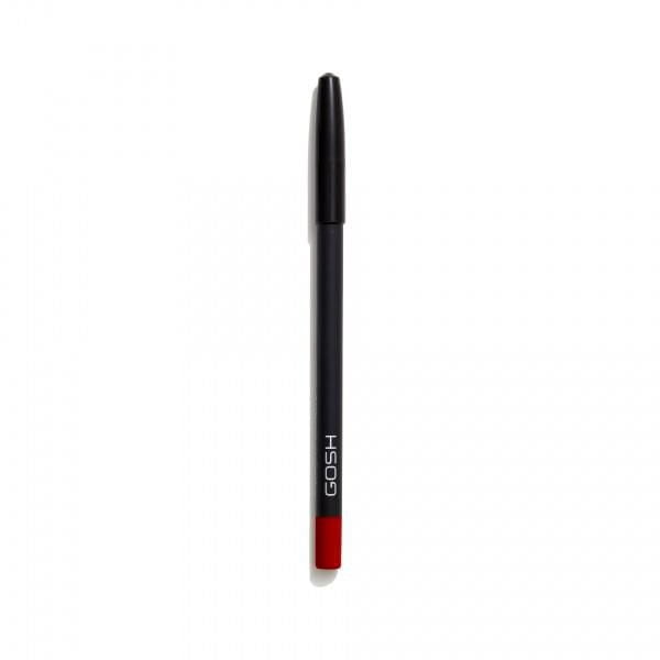 GOSH - Velvet Touch Lipliner Waterproof - 016 The Red, Waterproof/PERFUME FREE/VEGAN