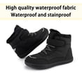 thumbnail image 2 of Cyiecw Toddler Snow Boots Boys Girls Boots Warm Waterproof Outdoor Winter Anti-Slip Kids Toddler Boots (Toddler/Little Kid/Big Kid), 2 of 7