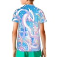 thumbnail image 4 of Boys Girls Teens T Shirt Graphic Print Casual Short Sleeve Funny Top Tees Shirt for Youth Kids, 4 of 8