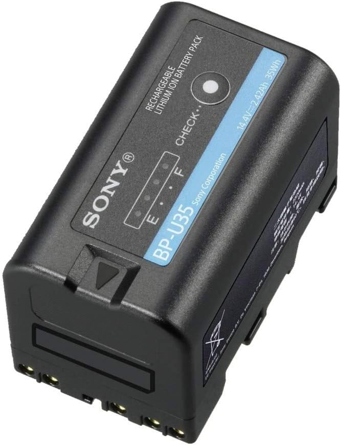 Sony BP-U70 Rechargeable Lithium-ion Battery, 72Wh, Faster
