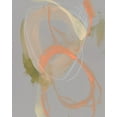 thumbnail image 2 of Goldberger, Jennifer 20x24 Black Ornate Wood Framed with Double Matting Museum Art Print Titled - Pastel Loops II, 2 of 4