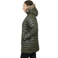 thumbnail image 3 of Women's Silhouette Style Puffer Jacket With Detachable Hood - Slim-Fit Design, 3 of 5
