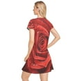 thumbnail image 4 of Women's Sleepshirts Red Roses Nightgowns Sleep for Women Soft House Dresses Night Gown for Ladies, 4 of 6