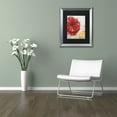 thumbnail image 4 of Trademark Fine Art "Red Poppy" Canvas Art by Color Bakery, Black Matte, Silver Frame, 4 of 4