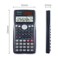 thumbnail image 2 of Calculatrice Scientifique Multifonction 991ms Étudiant Affichage 401 Fonctions, 2 of 8