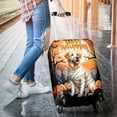 thumbnail image 3 of Mummy Labrador Retriever Happy Halloween with Pumpkins Bats Spooky Fun Travel Luggage Cover Lab Dog Lover Gifts Suitcase Dust Protective Decor - 00019, 3 of 5