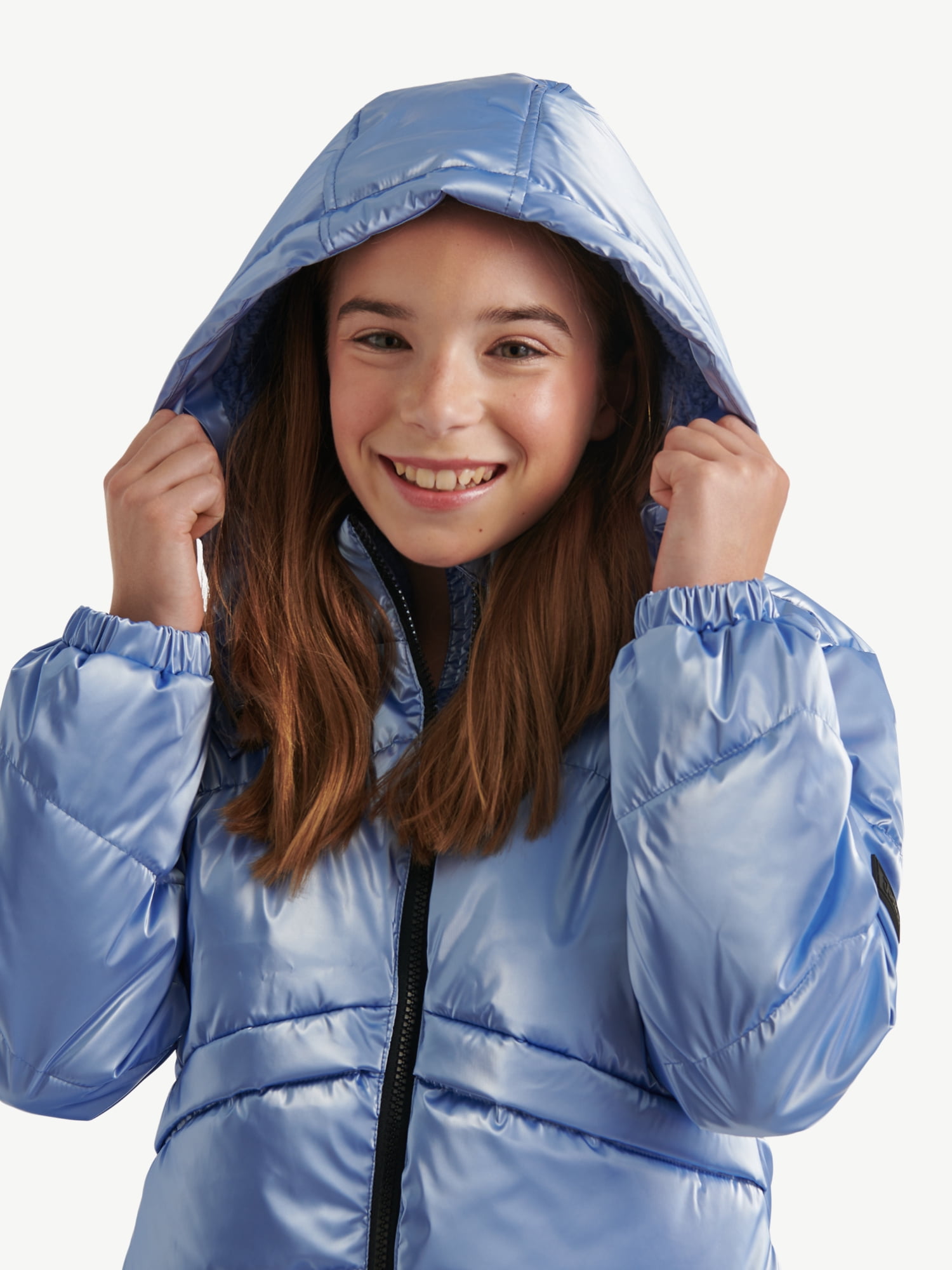 Justice Girls Puffer Jacket, Sizes XS - XL