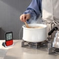 thumbnail image 6 of Unique Bargains Digital Meat Thermometer with 2 Probes and LCD Silver Curved Needle, 6 of 6