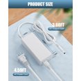 thumbnail image 3 of Adaptador de corriente 18V 3A NOJIMU para Cricut Maker, cargador 110V, 3 of 7