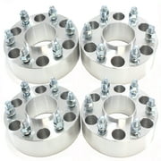 Hex Autoparts 4PCS 2" 6x5.5 Wheel Spacers Adapters 14x1.5 Fits For Toyota Tacoma 4 Runner 6 Lugs