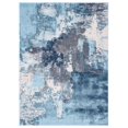 thumbnail image 2 of Luxe Weavers Nuvola 8722 Abstract Area Rug Blue 4x5, 2 of 7
