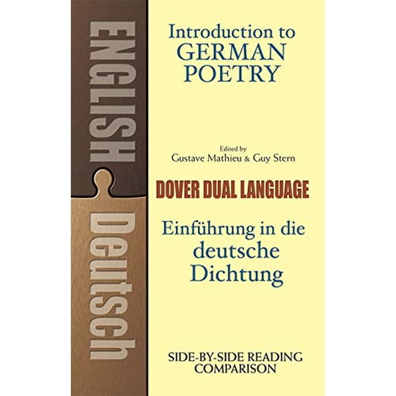 Pre-Owned Introduction to German Poetry: A Dual-Language Book (Paperback) 048626713X 9780486267135