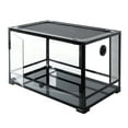 thumbnail image 4 of REPTI-ZOO Reptile Knock Down Glass Terrarium with Double Hinge Door 30" x 18" x 18"（35 Gallon), 4 of 6