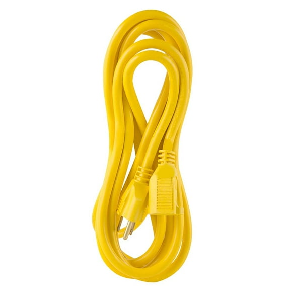 Extension Amarilla de Uso Rudo, IUSA, 3 x 14 AWG