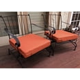 thumbnail image 2 of QQbed 2-Pack Outdoor Deep-Seat Cushions 24"x22"x4" with Memory Foam & Waterproof Covers, 2 of 9