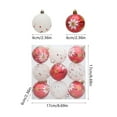 thumbnail image 4 of Christmas Ball Ornaments 9 Pcs - 2 inch Large Shatterproof Christmas Balls, Novel Decorations Indoor, Premium Holiday Party Hanging Ornaments for Xmas Tree, Wreath, Vines, Multicolor, 4 of 9
