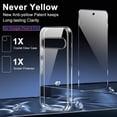 thumbnail image 3 of KOMI Compatible with Google Pixel 9/9 Pro Case with Tempered Glass Screen Protector, [Not Yellowing] [Military-Grade Drop Protection] Protective Cover Case for Google Pixel 9/9 Pro 5G 2024, 3 of 5
