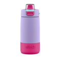 thumbnail image 1 of Botella de agua Ello Kids Colby de acero inoxidable, 350 ml, color lila, 1 of 9