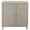 White, variant on 2-Door Cabinet with Chevron Design - White