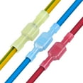 thumbnail image 5 of 100 Uds Xhf 12-10 Awg Conectores De Pala Hembra De Nailon Terminales De Cable De Desconexión Rápida Conectores De Engarzado De Cable Aislados Amarillo, 5 of 5