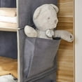 thumbnail image 7 of AWLYLNLL Hanging Closet Organizer and Storage, 6-Shelf Closet Hanging Storage Shelves, Grey, 7 of 7