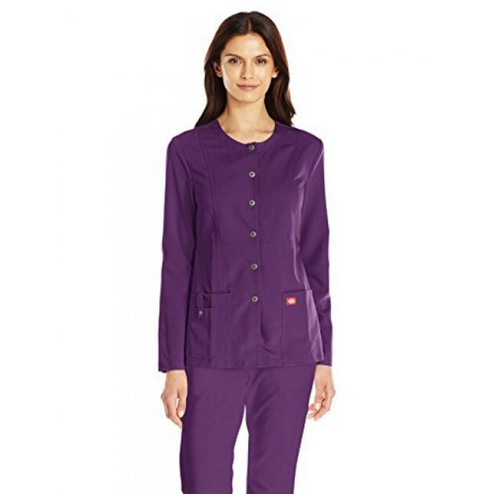 Dickies Dickies Xtreme Stretch Scrubs Warm Up Jacket for Women Snap
