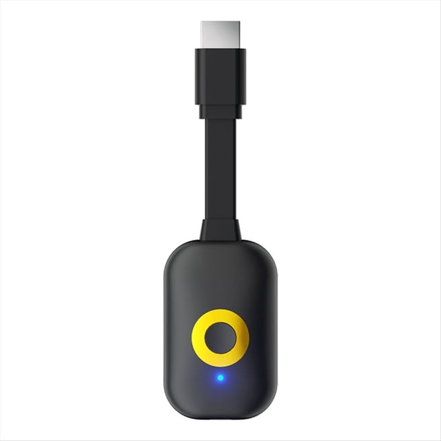 Proyector de Teléfono 4K HD Wifi Inalámbrico Proyector Compatible con Inalámbrico Receptor Miracast Adaptador de Pantalla
