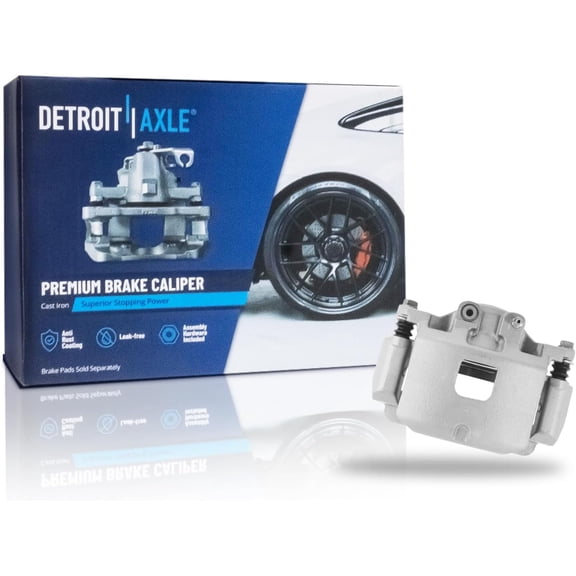 Detroit Axle - Front Right Brake Caliper w/Bracket Replacement for 2016-2020 Chevrolet Camaro LT LS