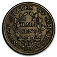 thumbnail image 2 of 1804 Half Cent Spiked Chin VF, 2 of 3