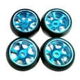 thumbnail image 2 of 4x RC Wheel Rim Tires -Resist 25mm K969 K989 P929, 1:28 Scale Car Accessory Parts Replacement Blue, 2 of 6