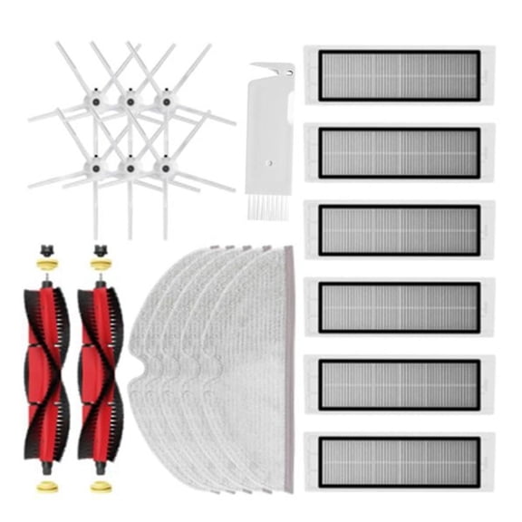 Main Brush Filter Mop Side Brush For Xiaomi Roborock S5 Max S6
