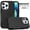 Black, variant on YEYKX Case Designed for iPhone 15 Pro Max 6.7-inch,Heavy Duty Shockproof Protective 3-Layer Phone Bumper Cover With Full Body Rubber Armor Bumper Dropproof Protection,Mint,For iPhone 15 Pro Max