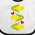 thumbnail image 4 of Inktastic Corn Lover Corn on the Cob Boys or Girls Baby Bib, 4 of 4