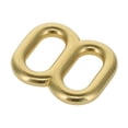 thumbnail image 4 of 20114 Natural Brass, Double Loop, Solid Brass-LL, 1-1/2", 4 of 10