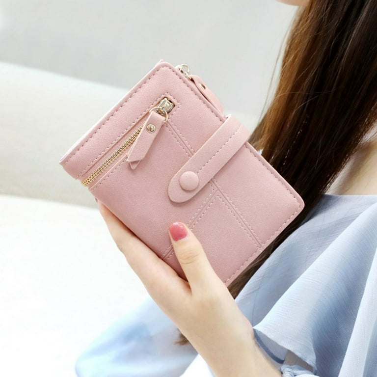 Women 100% Genuine Leather Wallets Small Coin Purse Mini Wallet