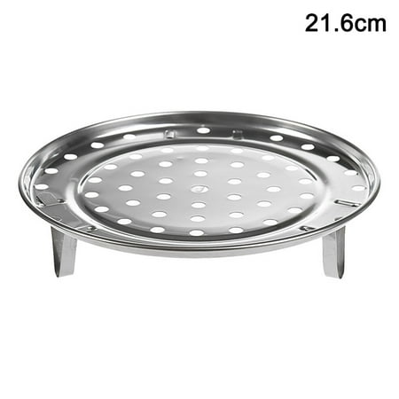 

Steamer Shelf Rack Stainless Steel Stand Pot Steaming Tray Cookware Kitchen Accessories New