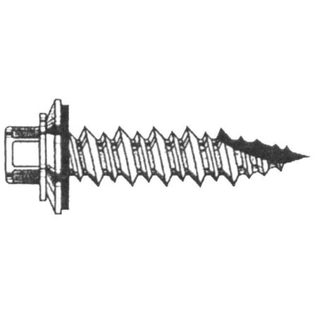 

Levis Building Components 10112HL WH 1.5 in. Screw D-Grip Steel White - Bag of 250