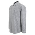 thumbnail image 3 of Camisa Vaquera Wrangler Hombre Manga Larga 813 blanco M, 3 of 6